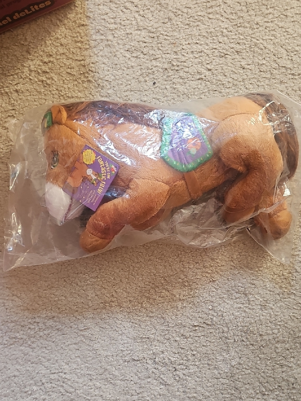 Girl Scouts Brown Plush Horse Stuffed Animal
